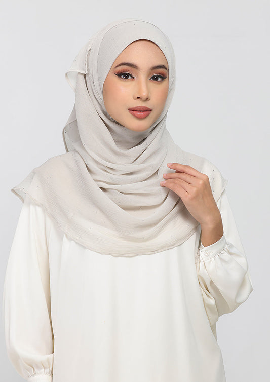 Stone Crystals - Crinkled Chiffon