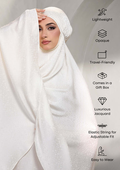 Premium Prayer Set - Monogram White