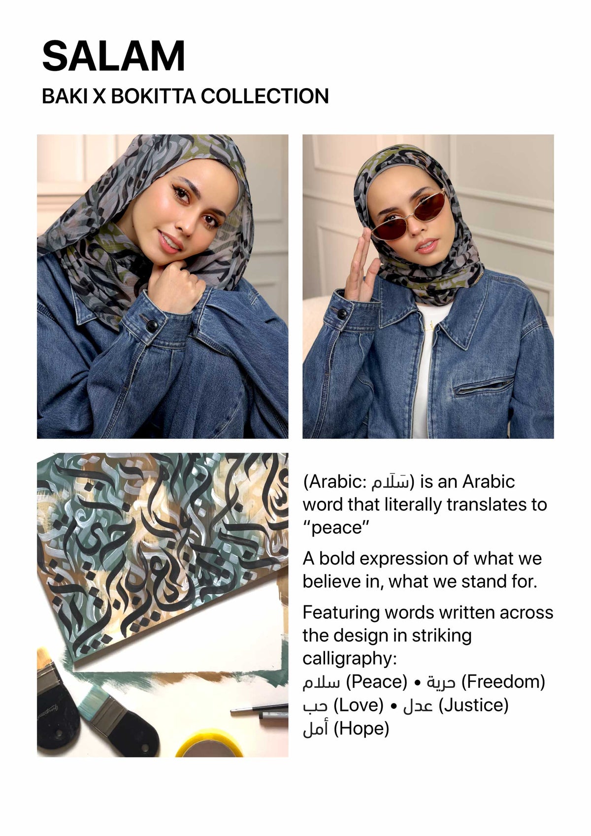 Salam Moss - Instant Hijab With Inner